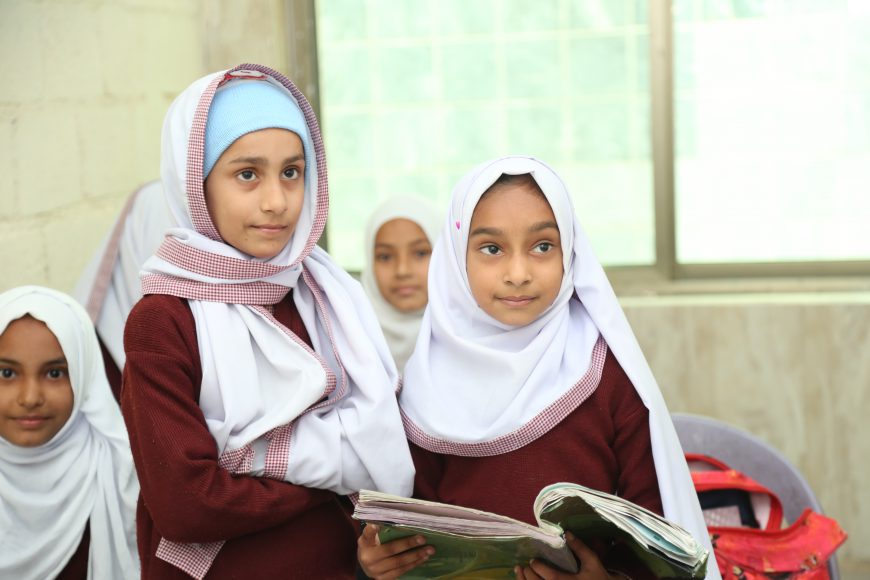 Students at AIS Islamgarh